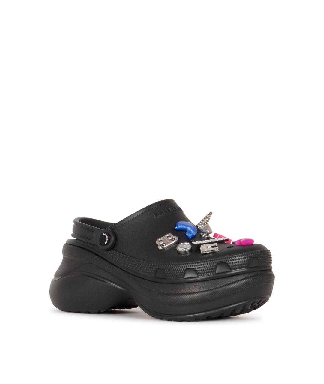 BALENCIAGA Черные сандалии, фото 2