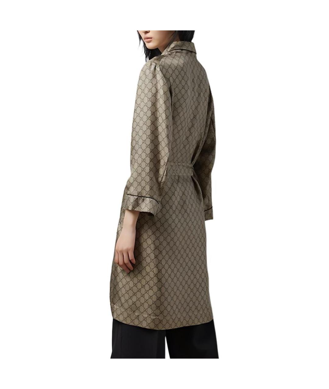 GUCCI Бежевый халаты, фото 3