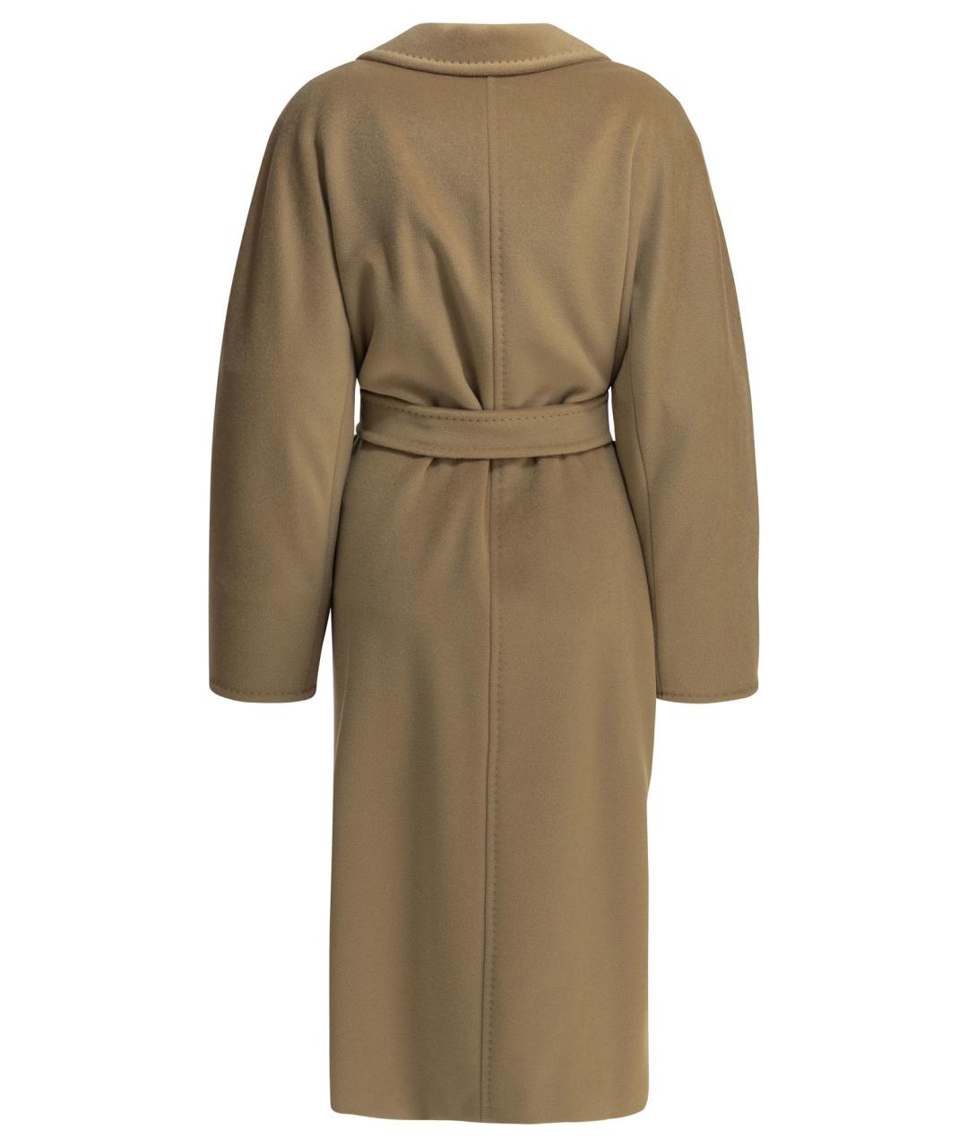 MAX MARA Бежевое шерстяное пальто, фото 2