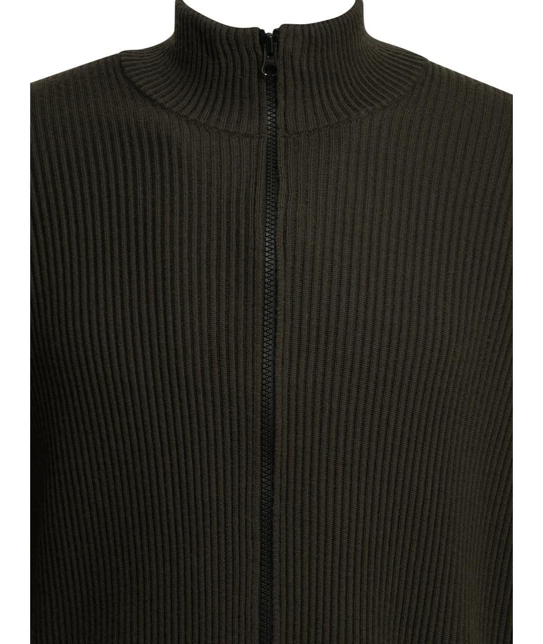 STONE ISLAND Серый шерстяной джемпер / свитер, фото 3