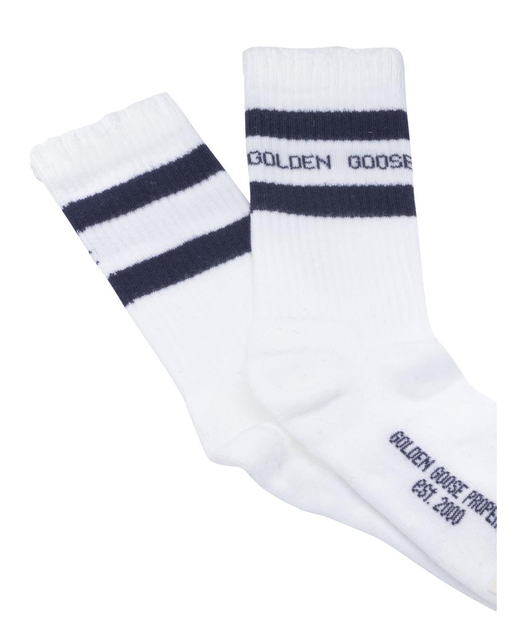 GOLDEN GOOSE Белые носки, чулки и колготы, фото 2