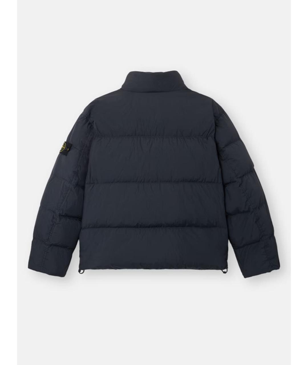 STONE ISLAND Синяя полиамидовая куртка, фото 7