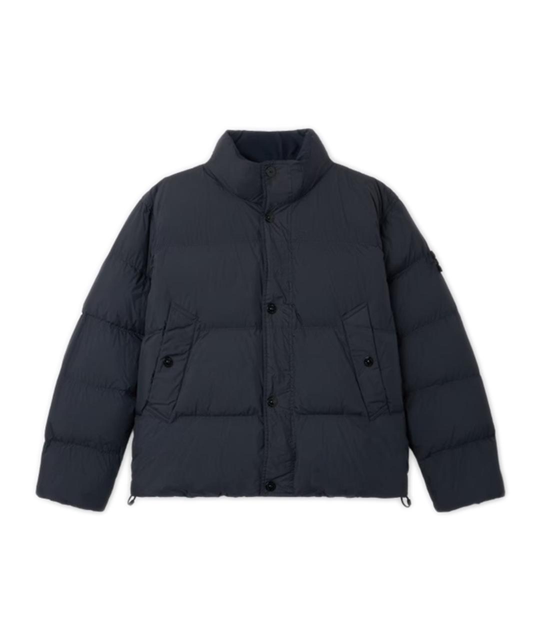STONE ISLAND Синяя полиамидовая куртка, фото 1