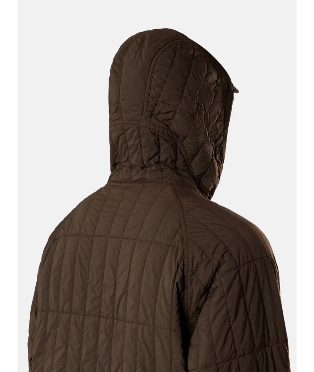 STONE ISLAND Серая нейлоновая куртка, фото 5