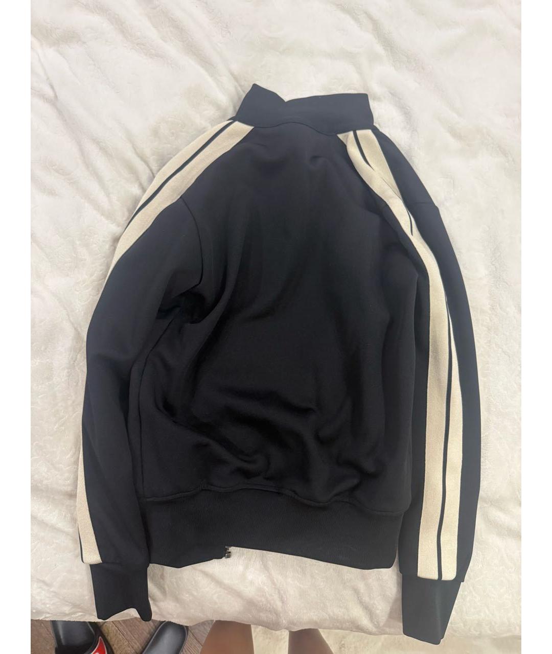 PALM ANGELS Черная полиэстеровая спортивная куртка, фото 2