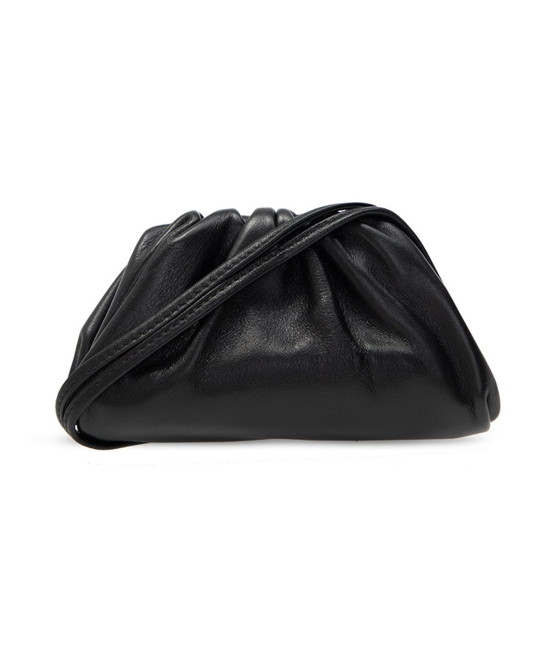 BOTTEGA VENETA Черный кожаный кошелек, фото 1