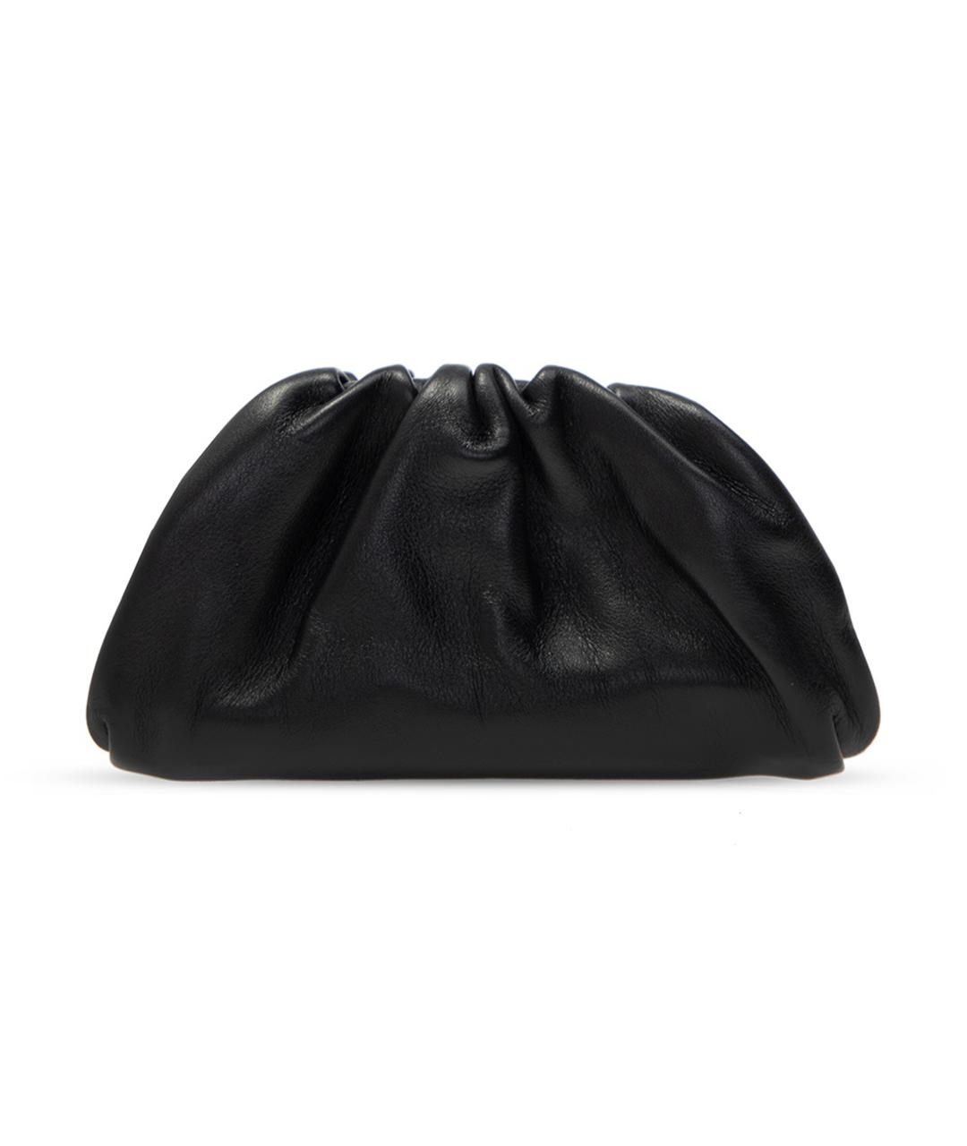 BOTTEGA VENETA Черный кожаный кошелек, фото 3