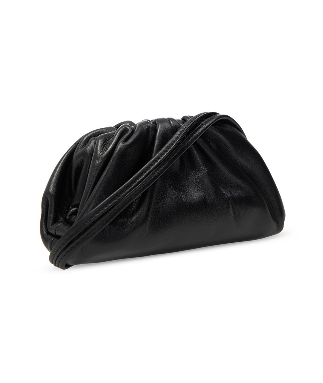 BOTTEGA VENETA Черный кожаный кошелек, фото 2
