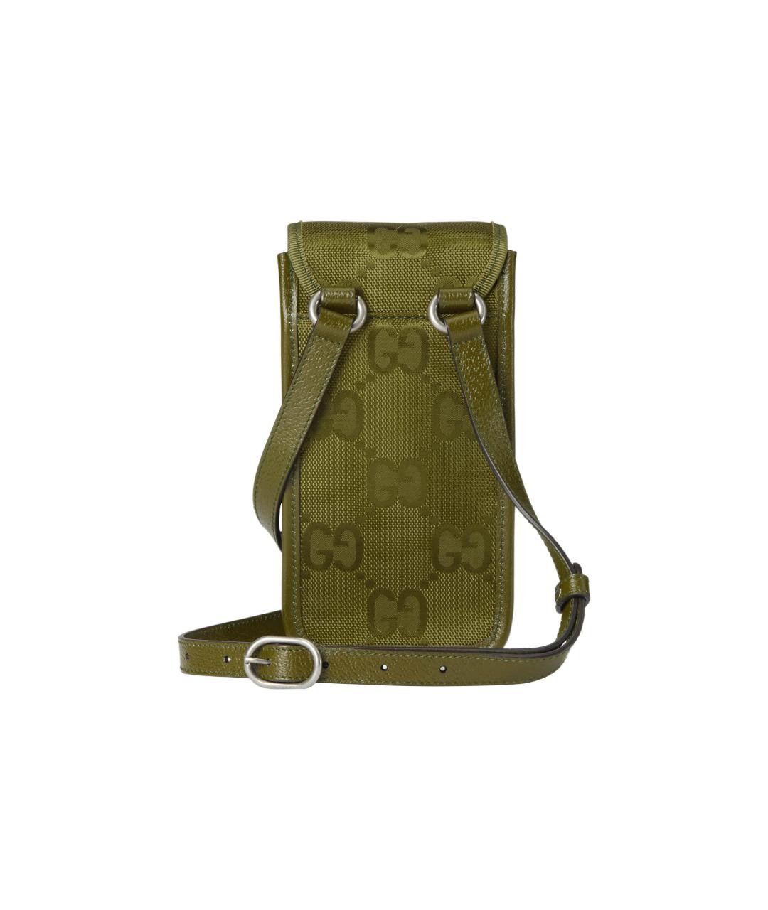 GUCCI Зеленая нейлоновая сумка на плечо, фото 4