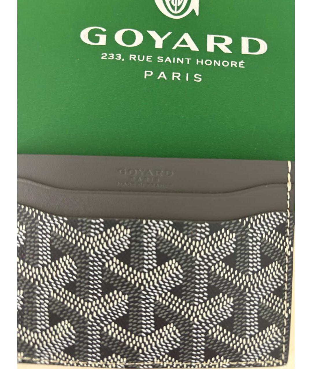 GOYARD Серый кардхолдер, фото 5