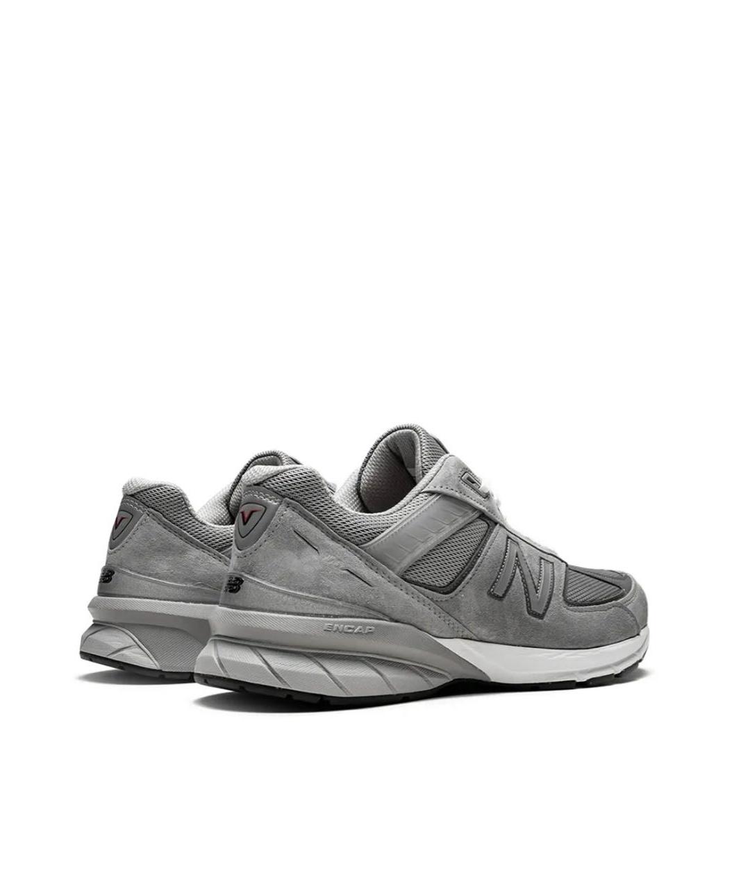 NEW BALANCE Серые низкие кроссовки / кеды, фото 3