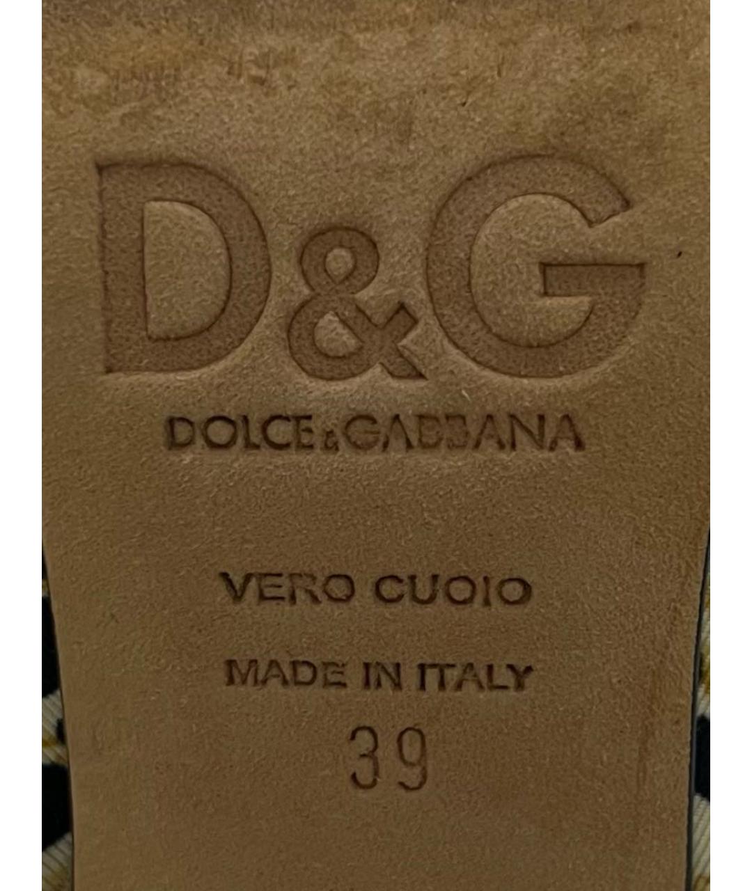 DOLCE&GABBANA Туфли, фото 6