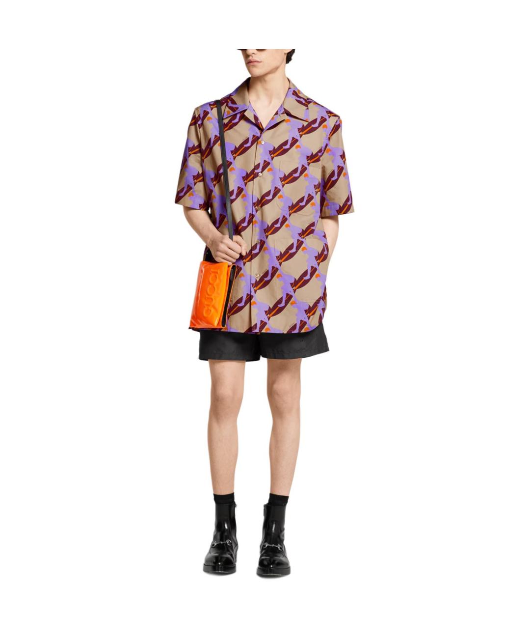 GUCCI Мульти кэжуал рубашка, фото 3