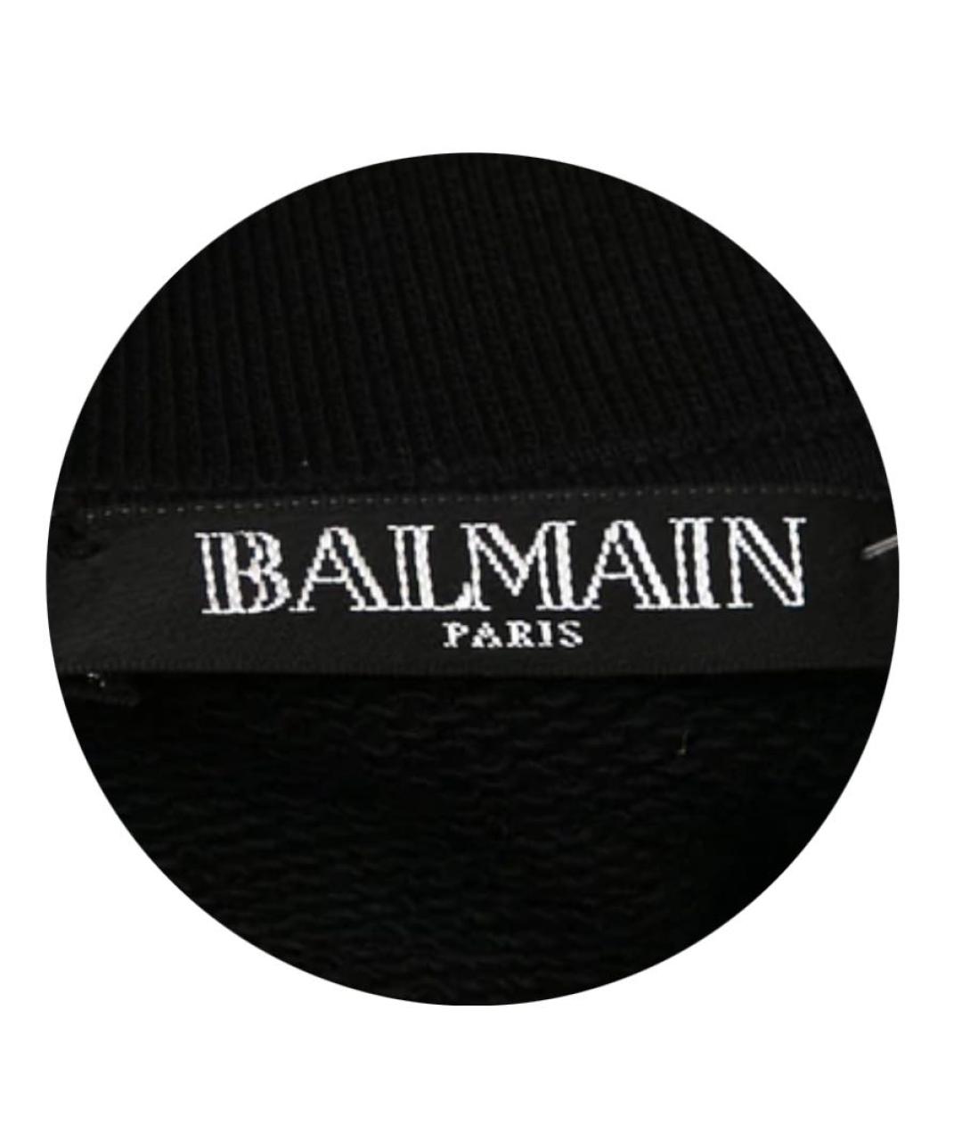 BALMAIN Черное бархатное вечернее платье, фото 3