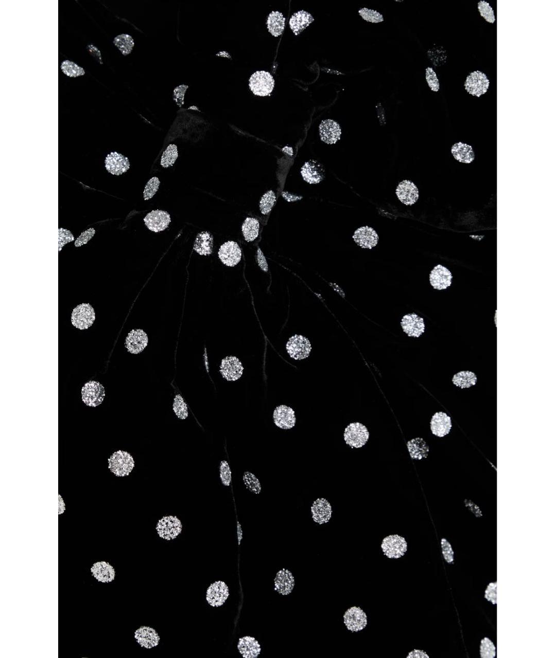 BALMAIN Черное бархатное вечернее платье, фото 4