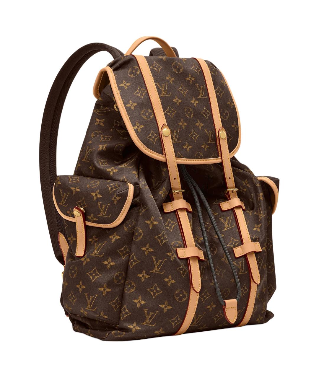 LOUIS VUITTON Коричневый рюкзак, фото 2