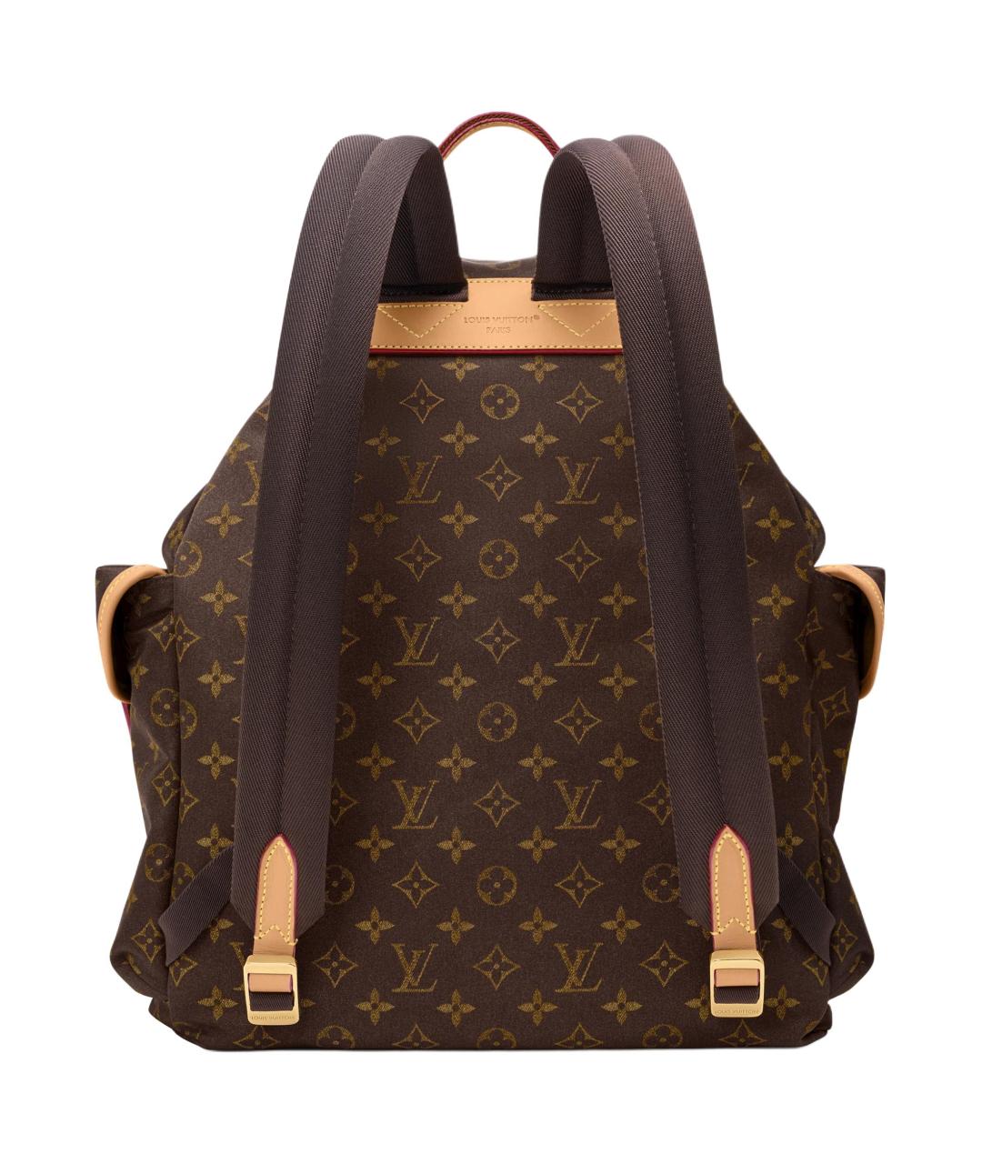 LOUIS VUITTON Коричневый рюкзак, фото 3