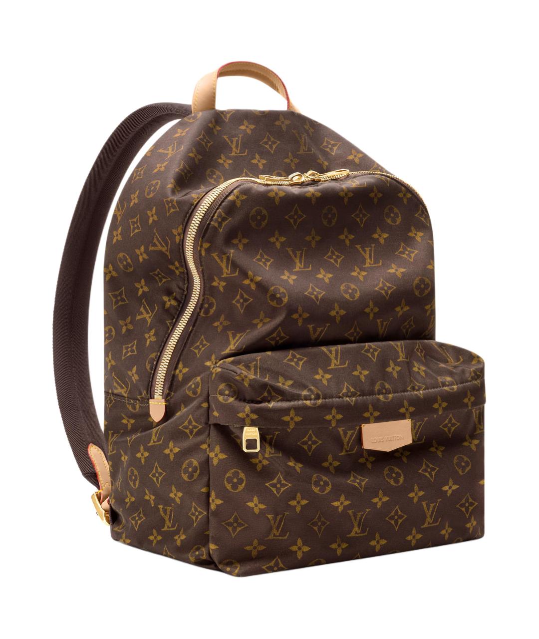 LOUIS VUITTON Коричневый рюкзак, фото 3