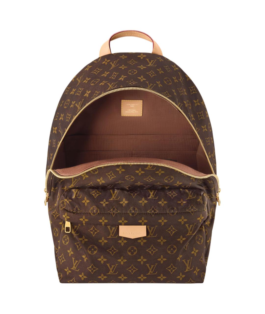 LOUIS VUITTON Коричневый рюкзак, фото 4