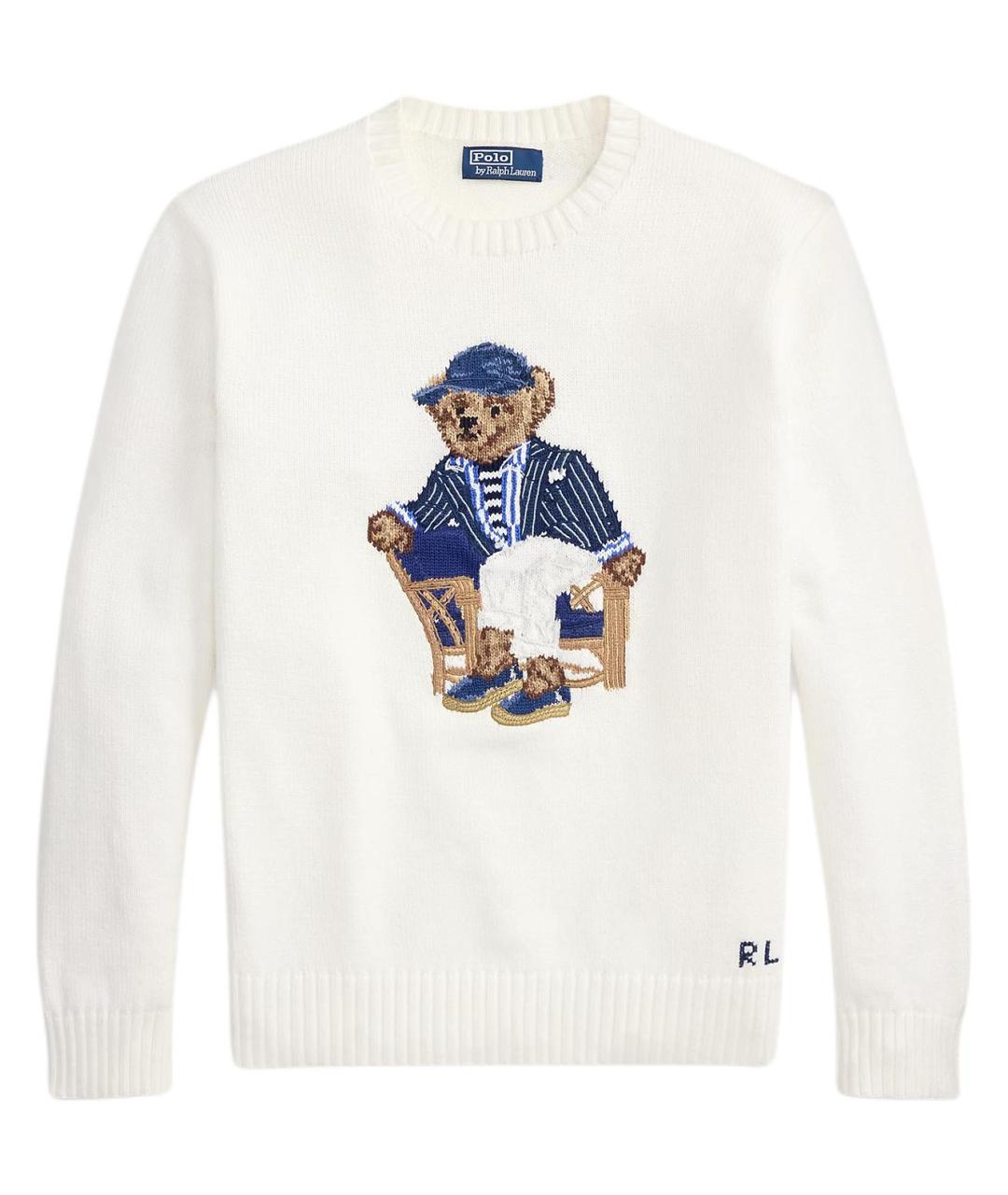 POLO RALPH LAUREN Белый джемпер / свитер, фото 1