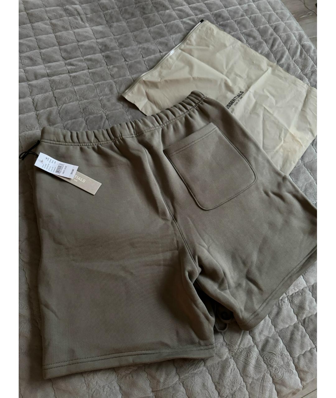 FEAR OF GOD ESSENTIALS Серые хлопковые шорты, фото 4