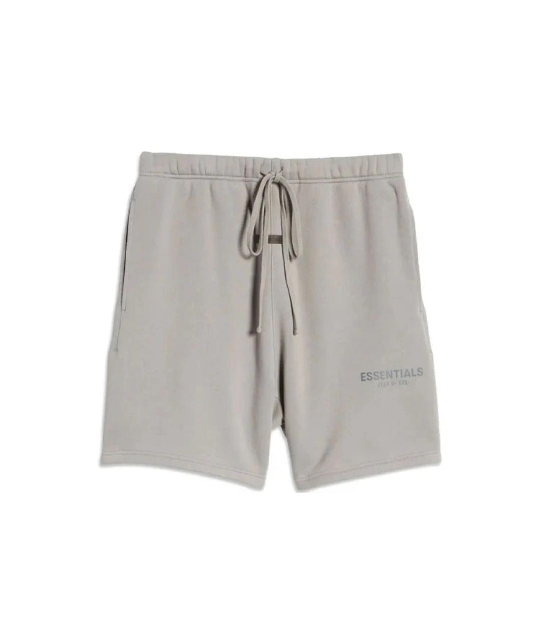 FEAR OF GOD ESSENTIALS Серые хлопковые шорты, фото 1