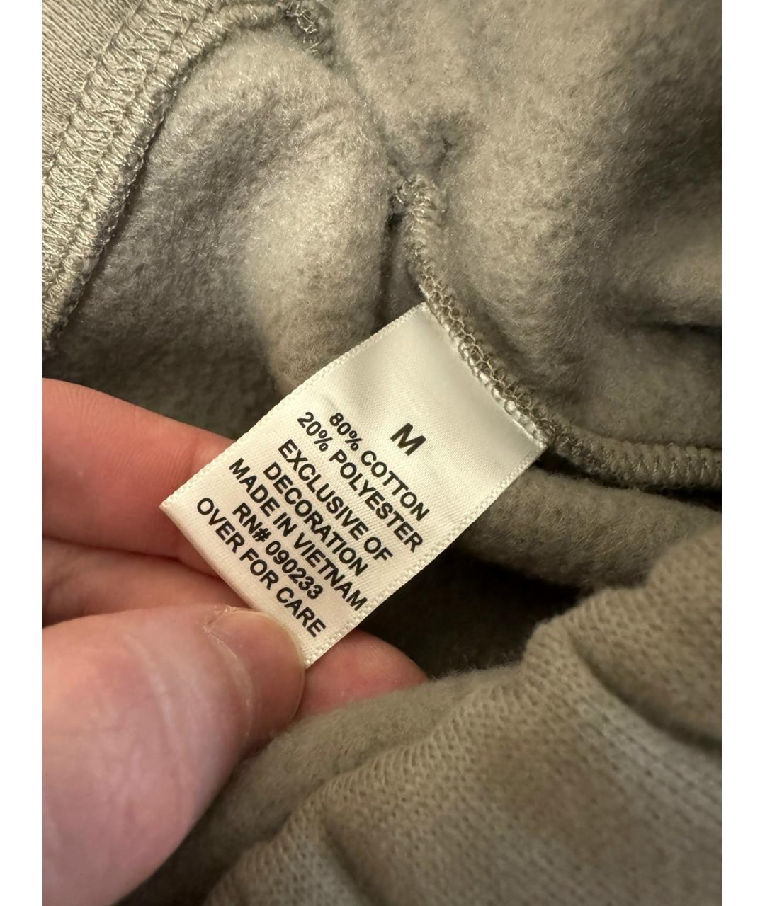 FEAR OF GOD ESSENTIALS Серые хлопковые шорты, фото 6