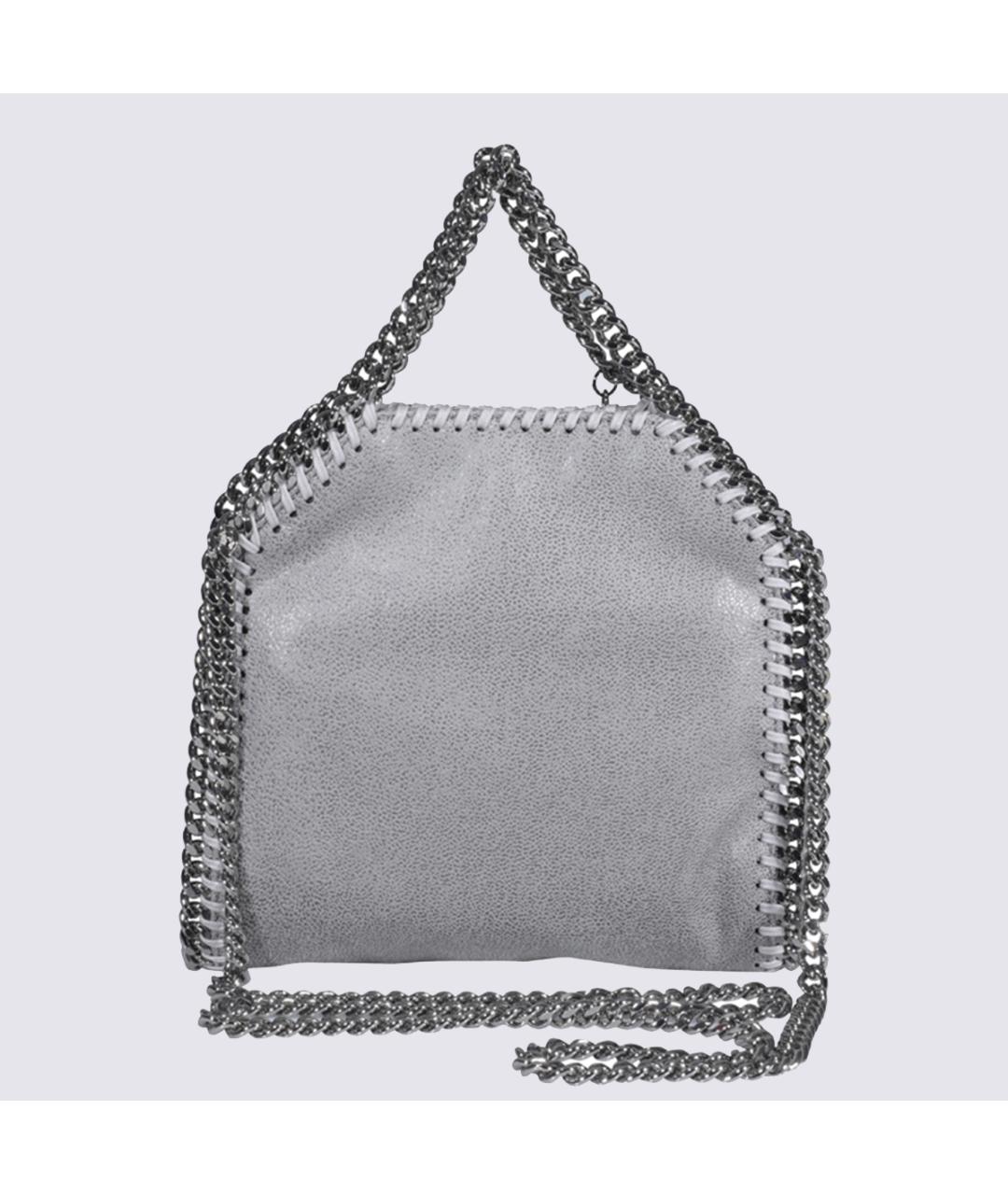 STELLA MCCARTNEY Серая сумка тоут из искусственной кожи, фото 6
