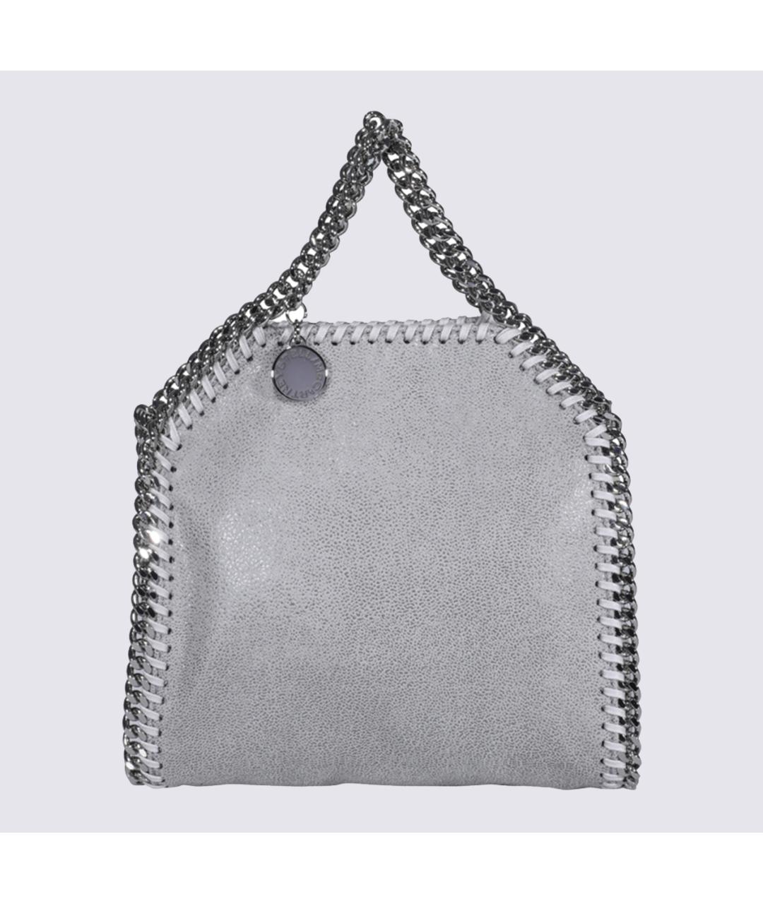 STELLA MCCARTNEY Серая сумка тоут из искусственной кожи, фото 5