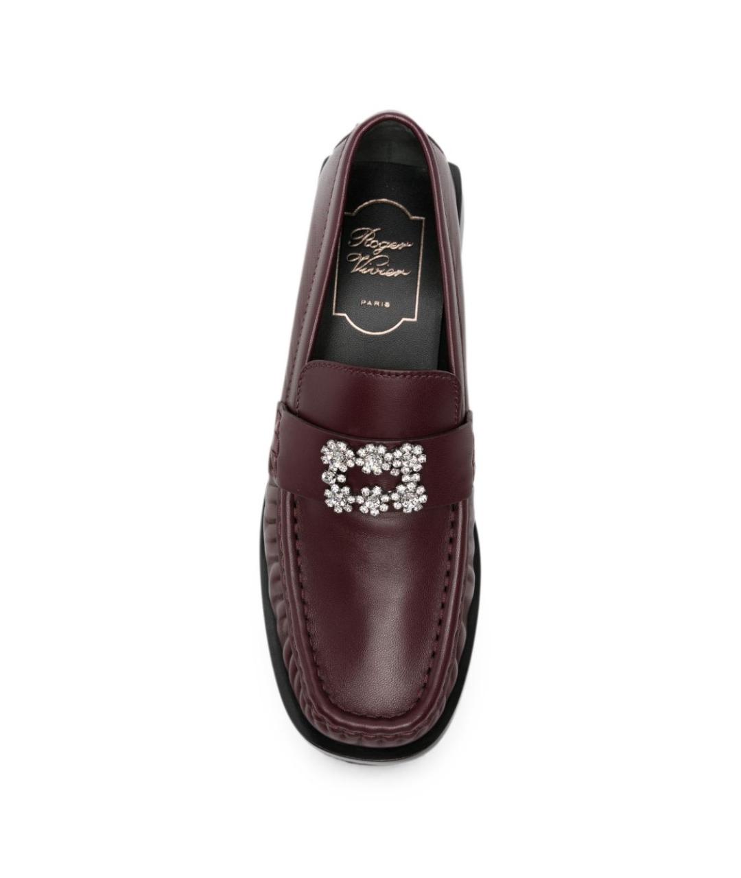 ROGER VIVIER Коричневые лоферы, фото 4