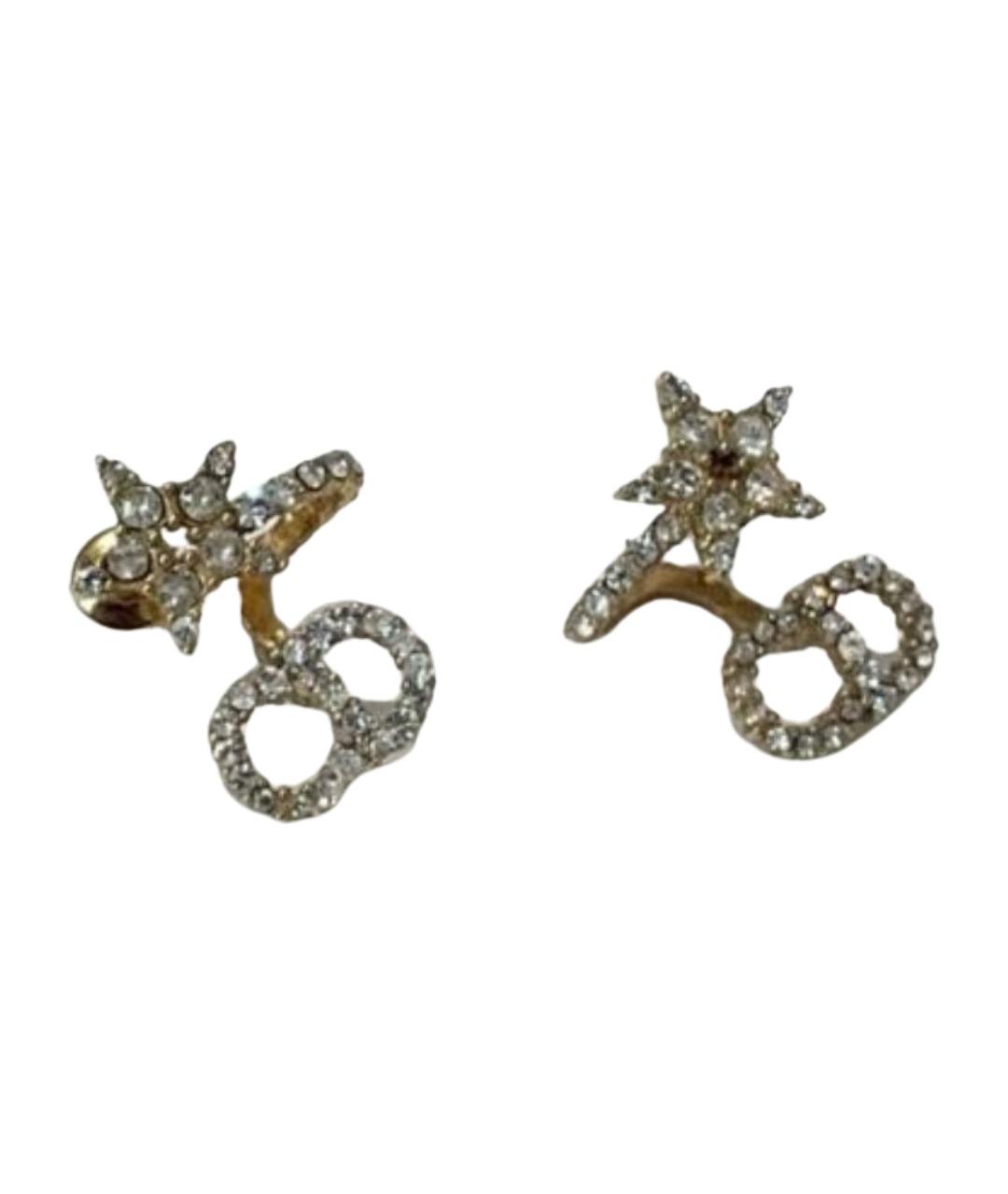 CHRISTIAN DIOR Золотые серьги, фото 1
