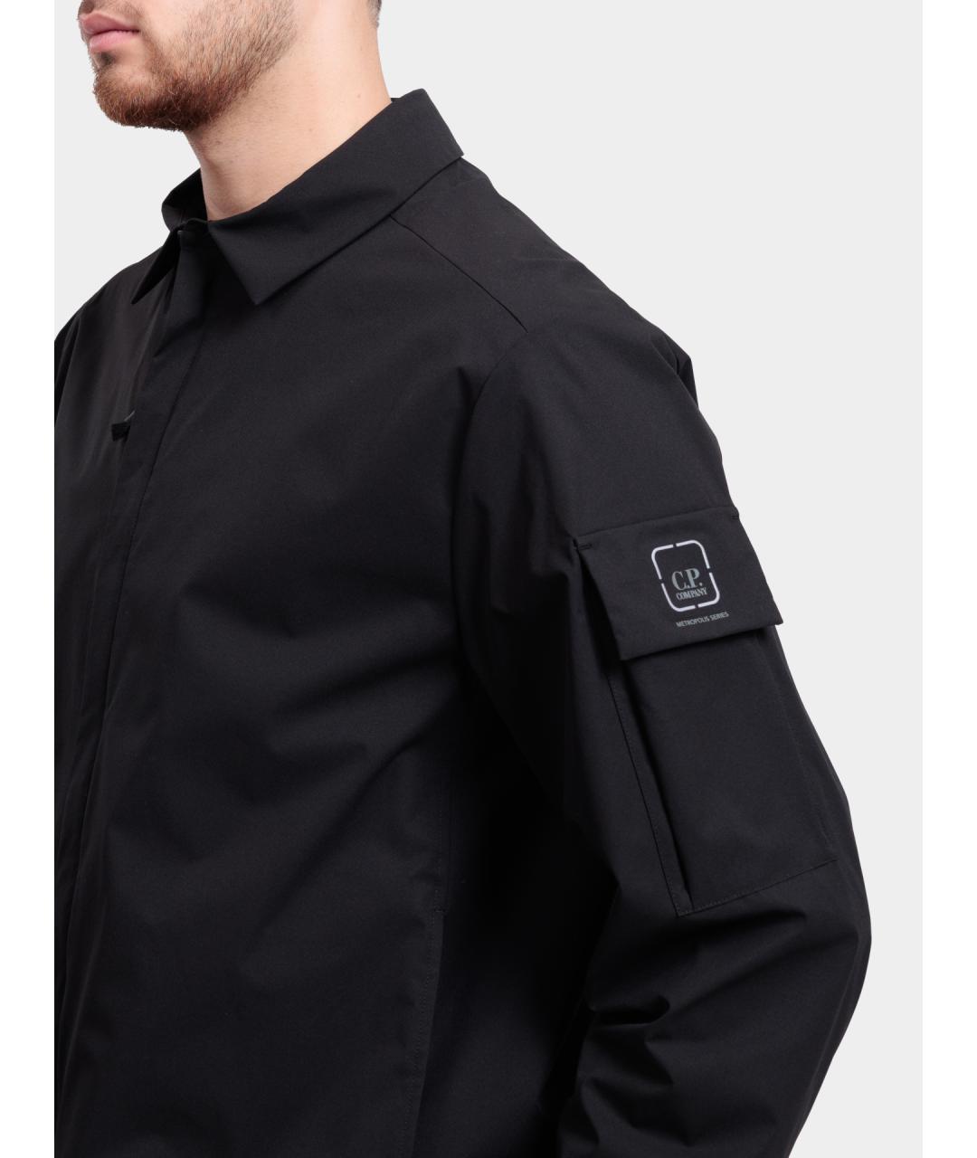 CP COMPANY Черная куртка, фото 4