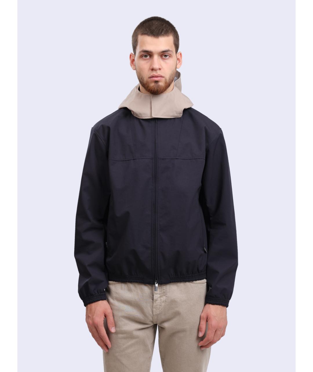 ARMANI EXCHANGE Темно-синяя куртка, фото 2