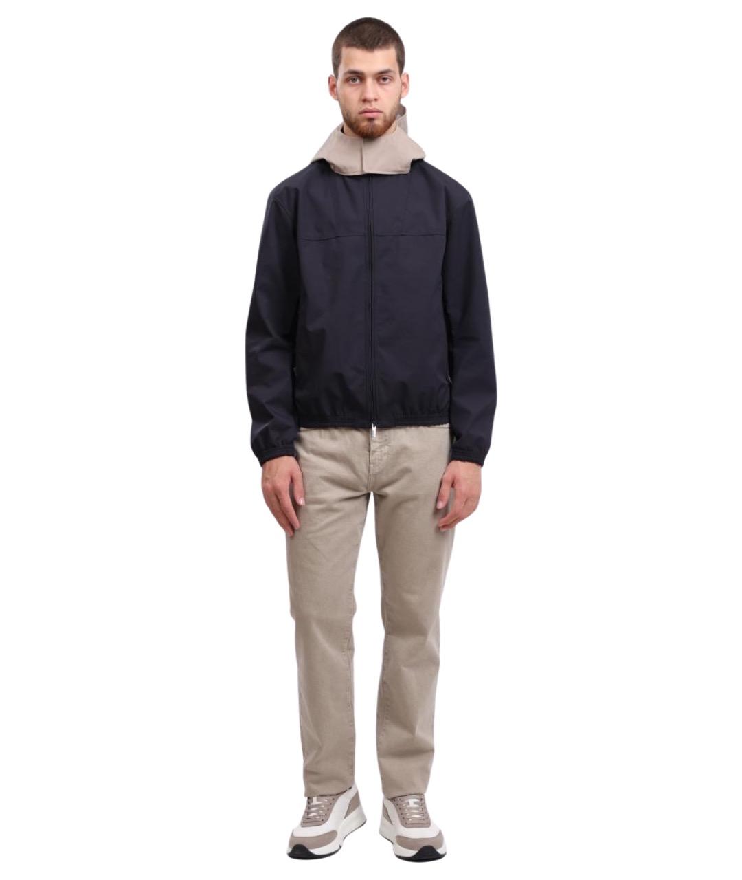 ARMANI EXCHANGE Темно-синяя куртка, фото 1