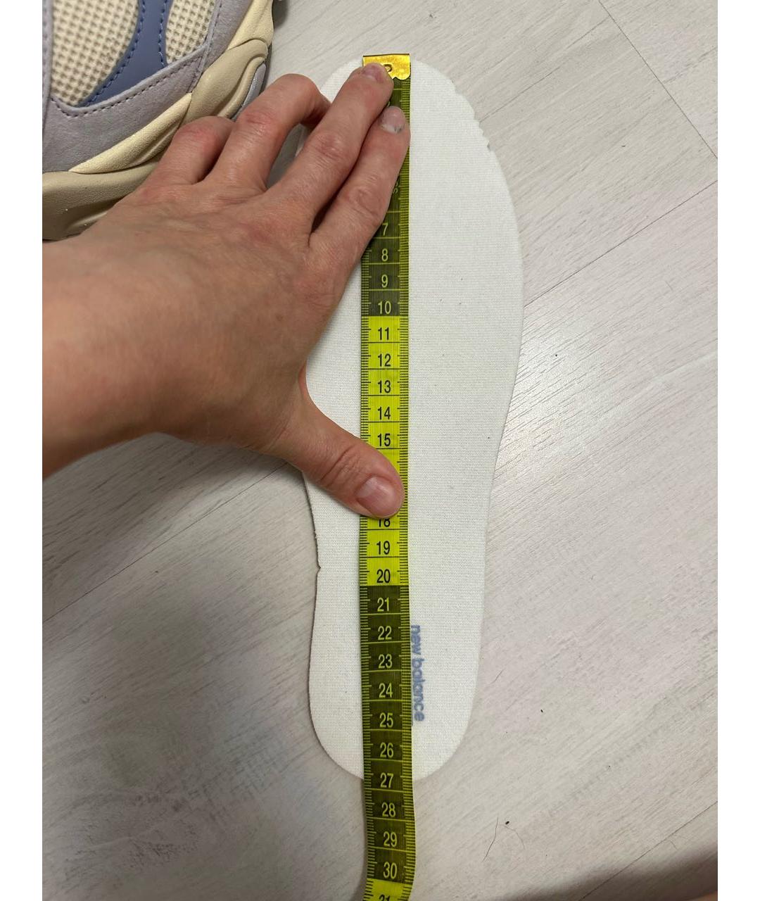 NEW BALANCE Голубые замшевые кроссовки, фото 5