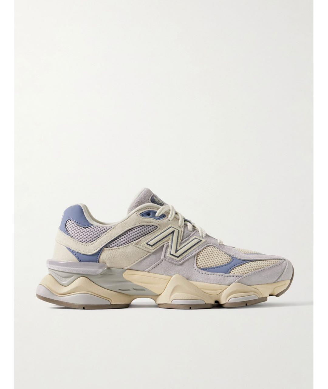 NEW BALANCE Голубые замшевые кроссовки, фото 6