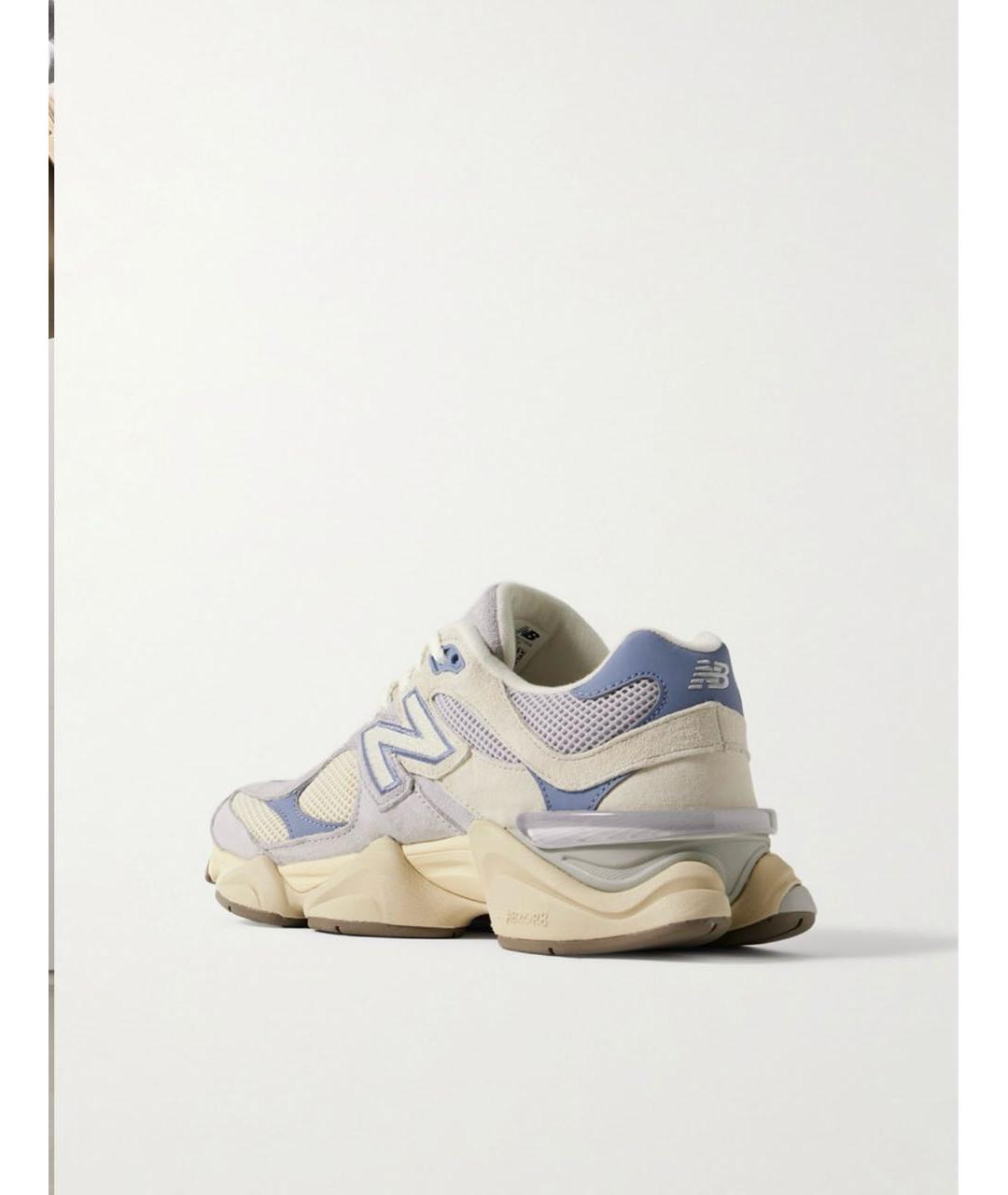 NEW BALANCE Голубые замшевые кроссовки, фото 3