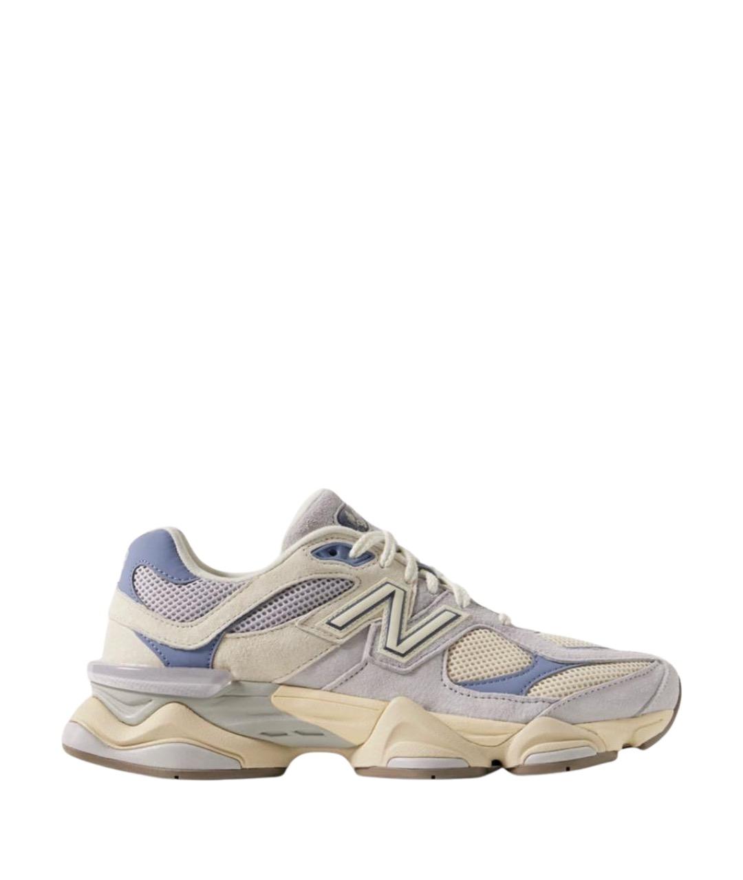 NEW BALANCE Голубые замшевые кроссовки, фото 1