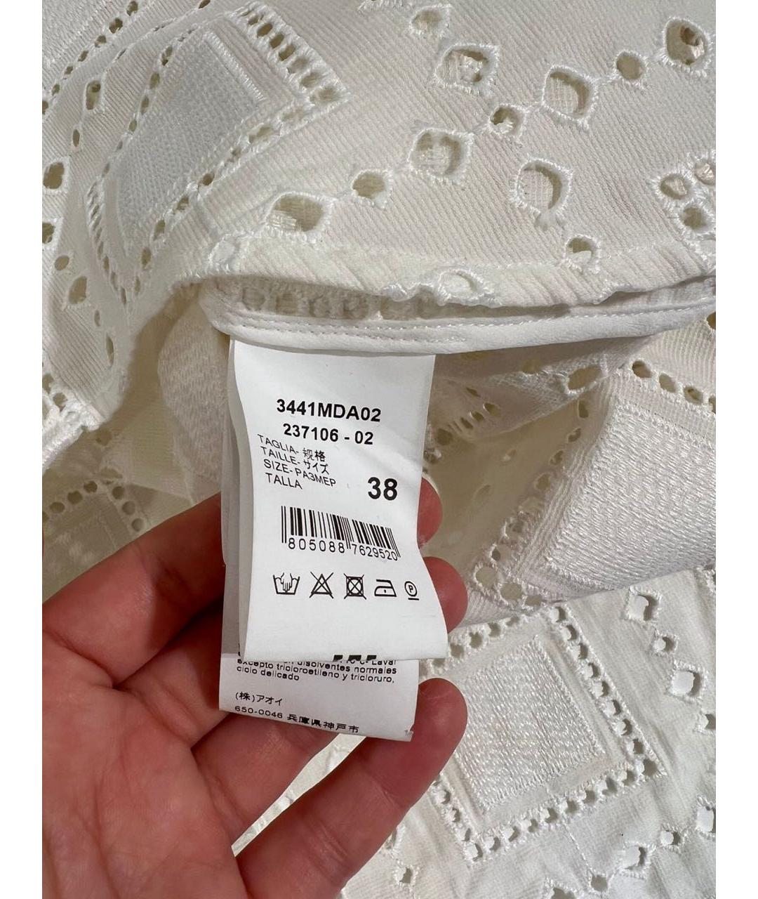 MSGM Белое платье, фото 6