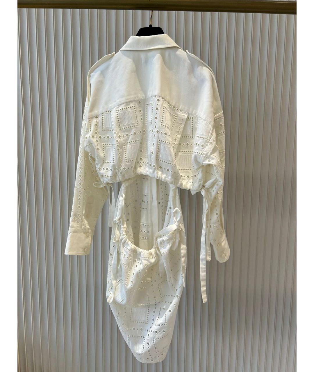 MSGM Белое платье, фото 2