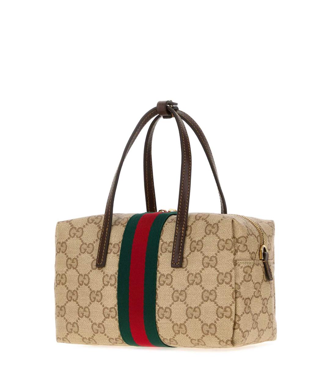 GUCCI Бежевая хлопковая сумка через плечо, фото 2