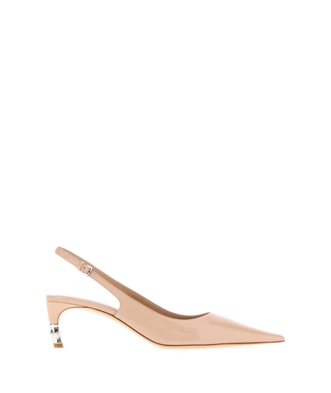 GUCCI Розовые кожаные туфли, фото 1