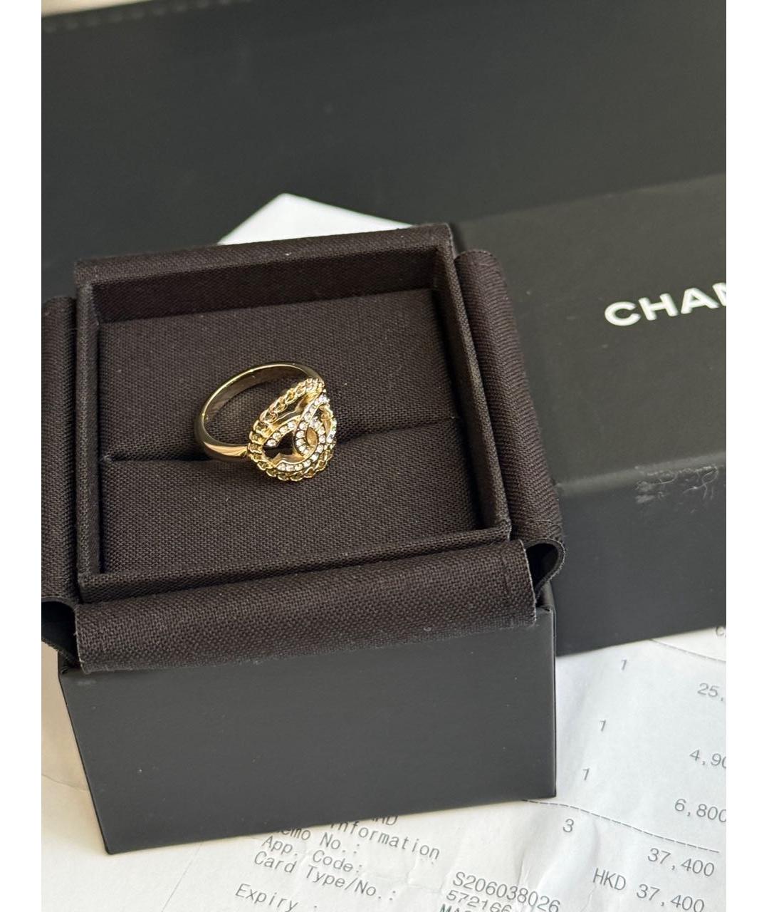 CHANEL Золотое кольцо, фото 4