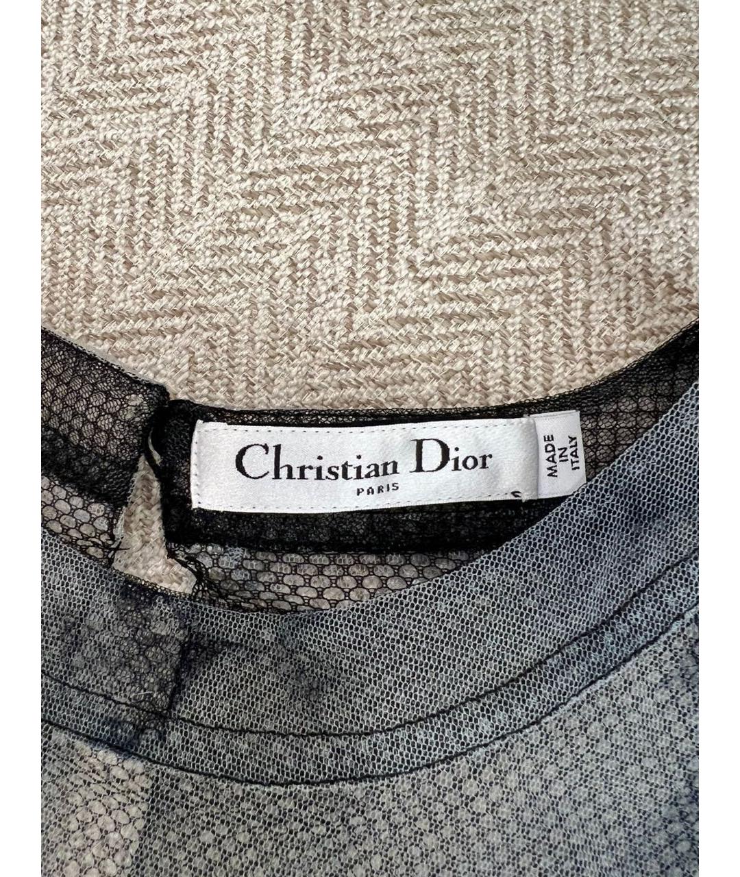 CHRISTIAN DIOR Полиамидовая футболка, фото 6