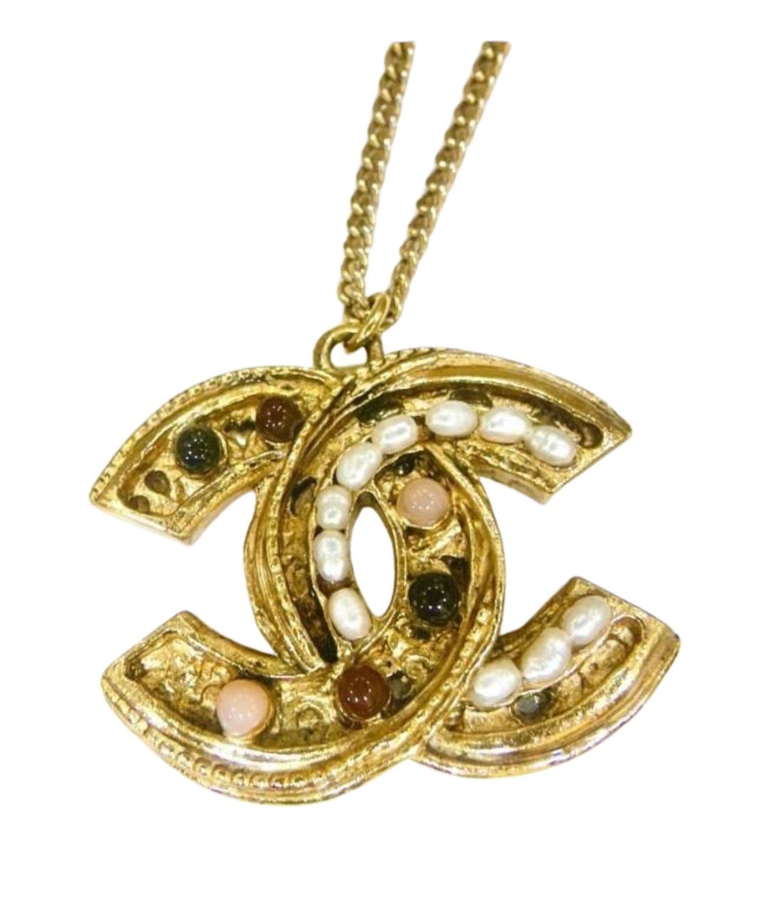 CHANEL Золотое колье, фото 1