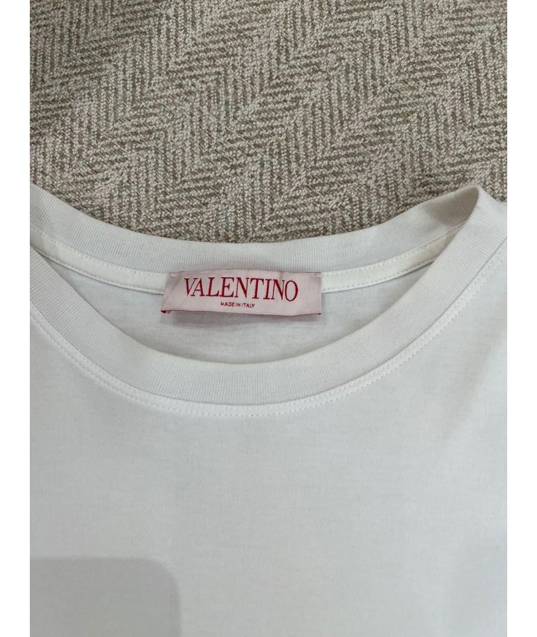 VALENTINO Белая футболка, фото 5