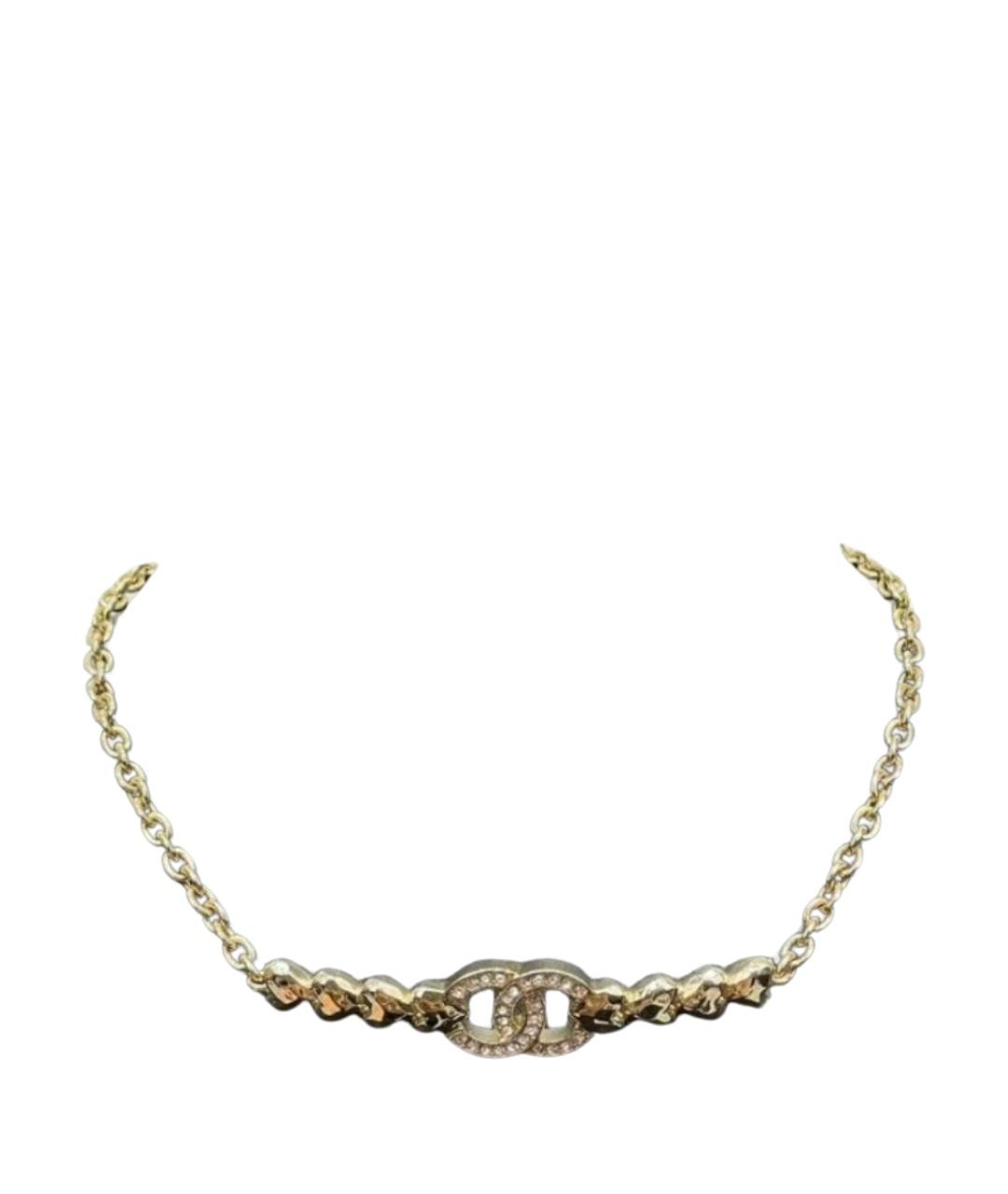 CHANEL Золотое колье, фото 1