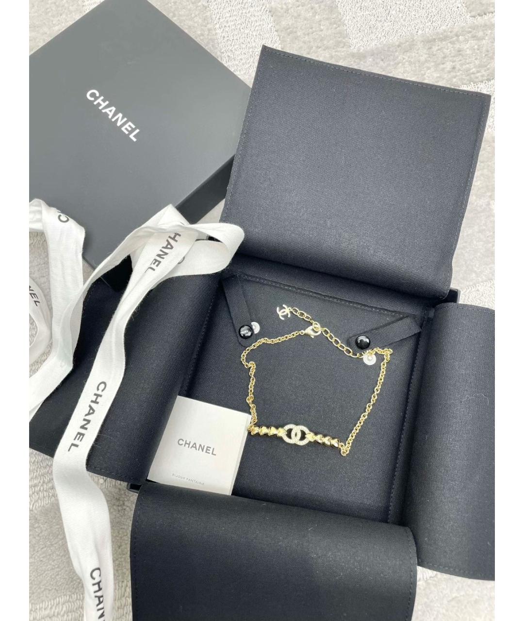 CHANEL Золотое колье, фото 5