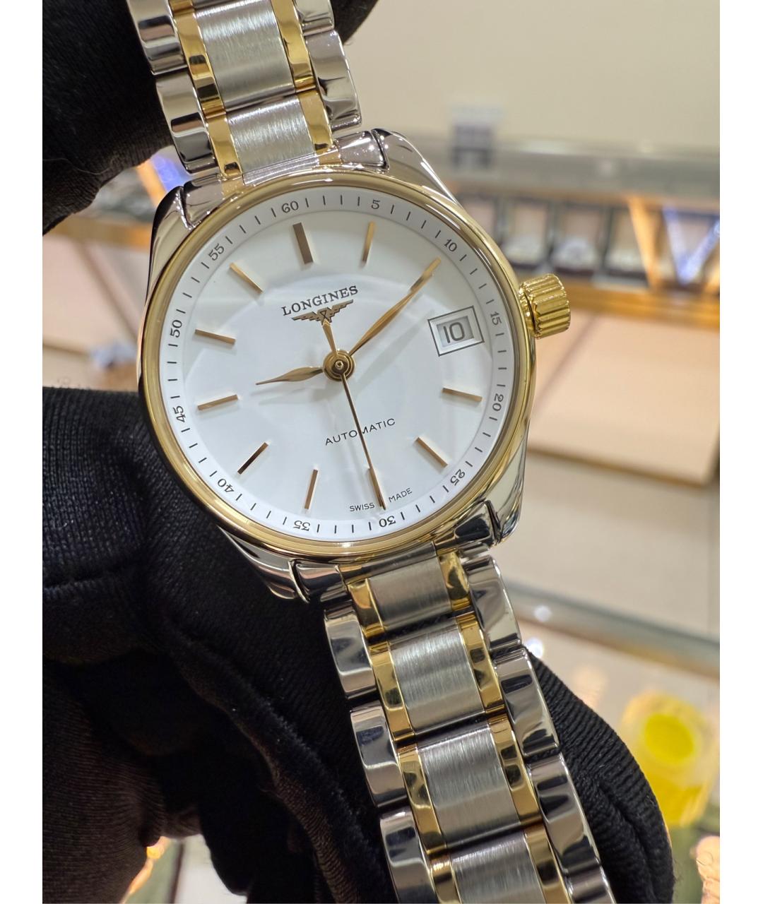 LONGINES Золотые часы из желтого золота, фото 2