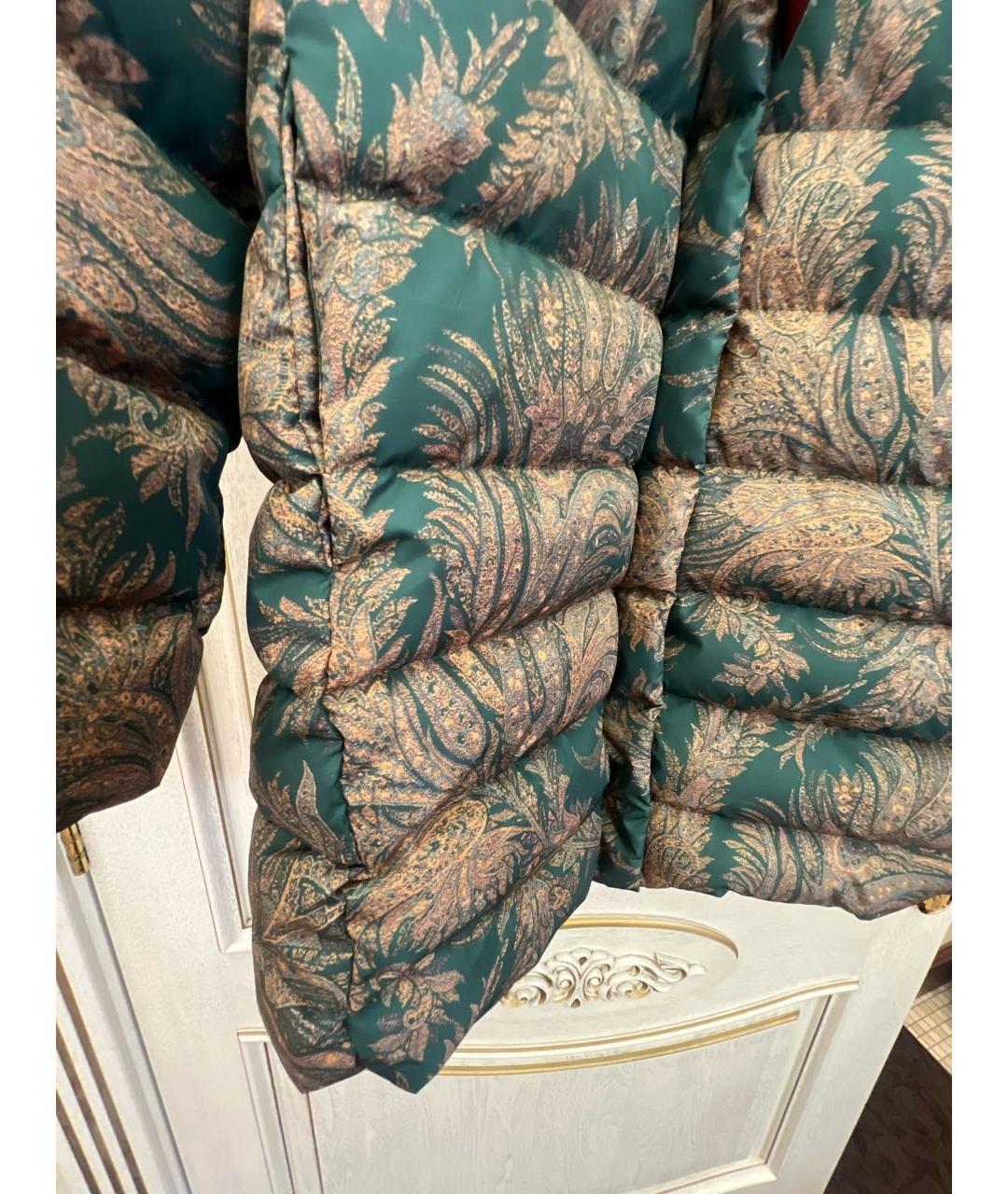 ETRO Зеленая полиэстеровая куртка, фото 6